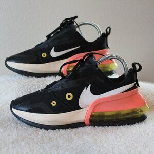Nike Womens Air Max Up Black Atomic Pink Size 6.5 Comfort EUC #CT1928-001